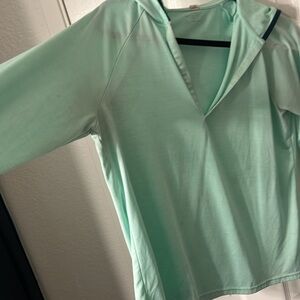 UNDER ARMOUR LG Green Hoodie Long Sleeve Sweatshirt